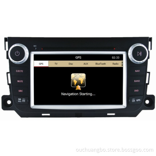 Ouchuangbo Car DVD Radio for Mercedes Benz Smart Fortwo (2012--) GPS USB iPod Stereo System